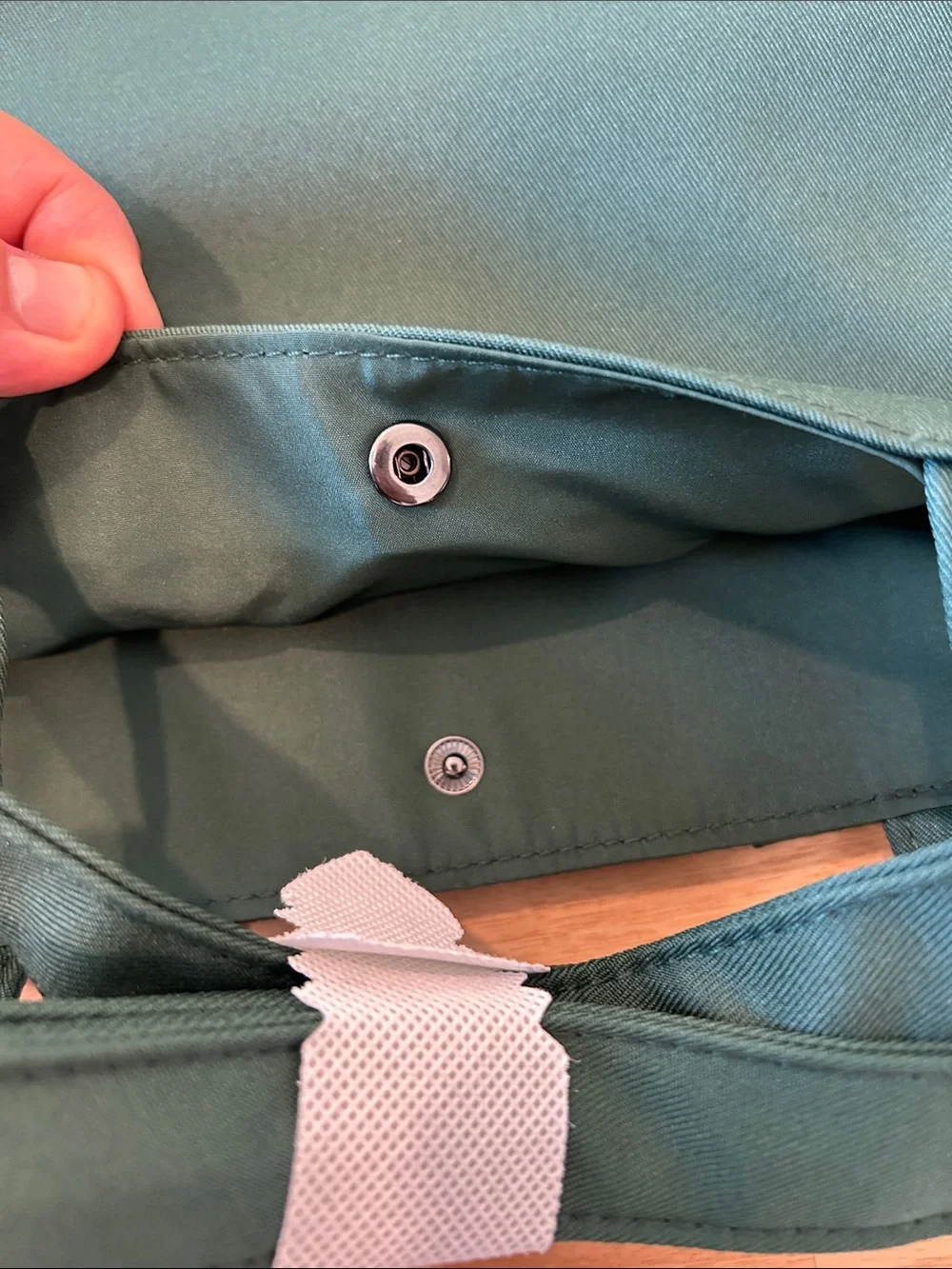 Prada Emerald Tote with Top Handles - Picture 8 of 8
